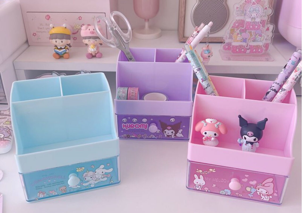 Buy Sanrio Storage Kawaii Desk Storage Cute Desk Storage Pink Desk