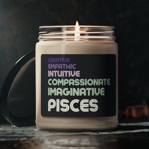 Pisces Dreamlight Candle - A Seascape of Serenity