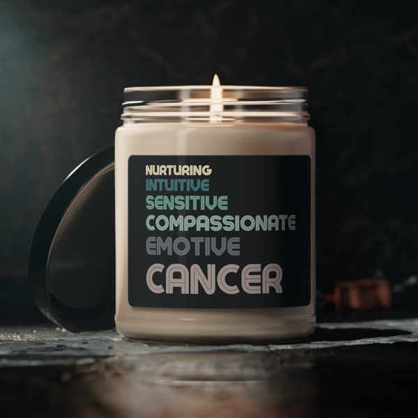 Cancer Constellation - Nurturing Aromatherapy Candle for the Soul