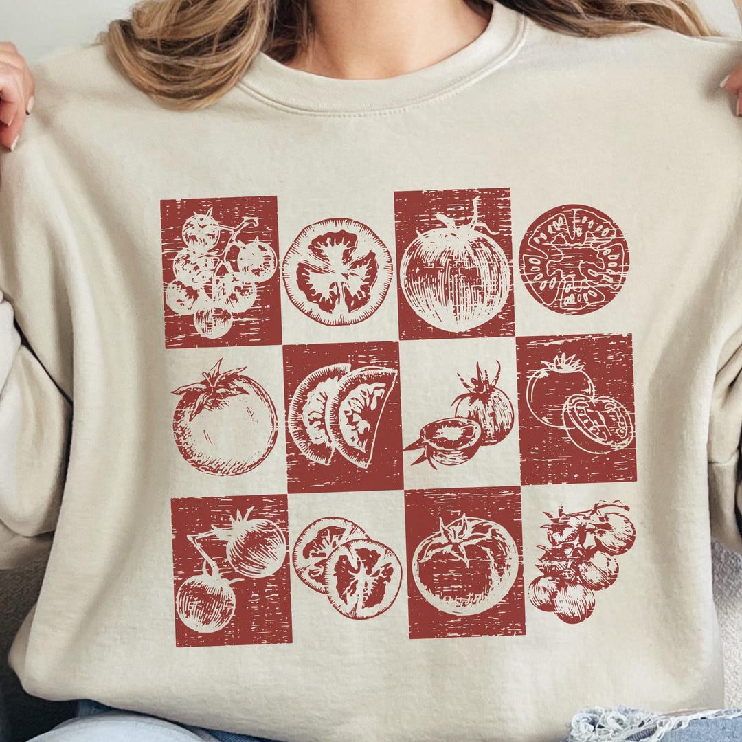 Juicy Tomatoes all over woven shirt