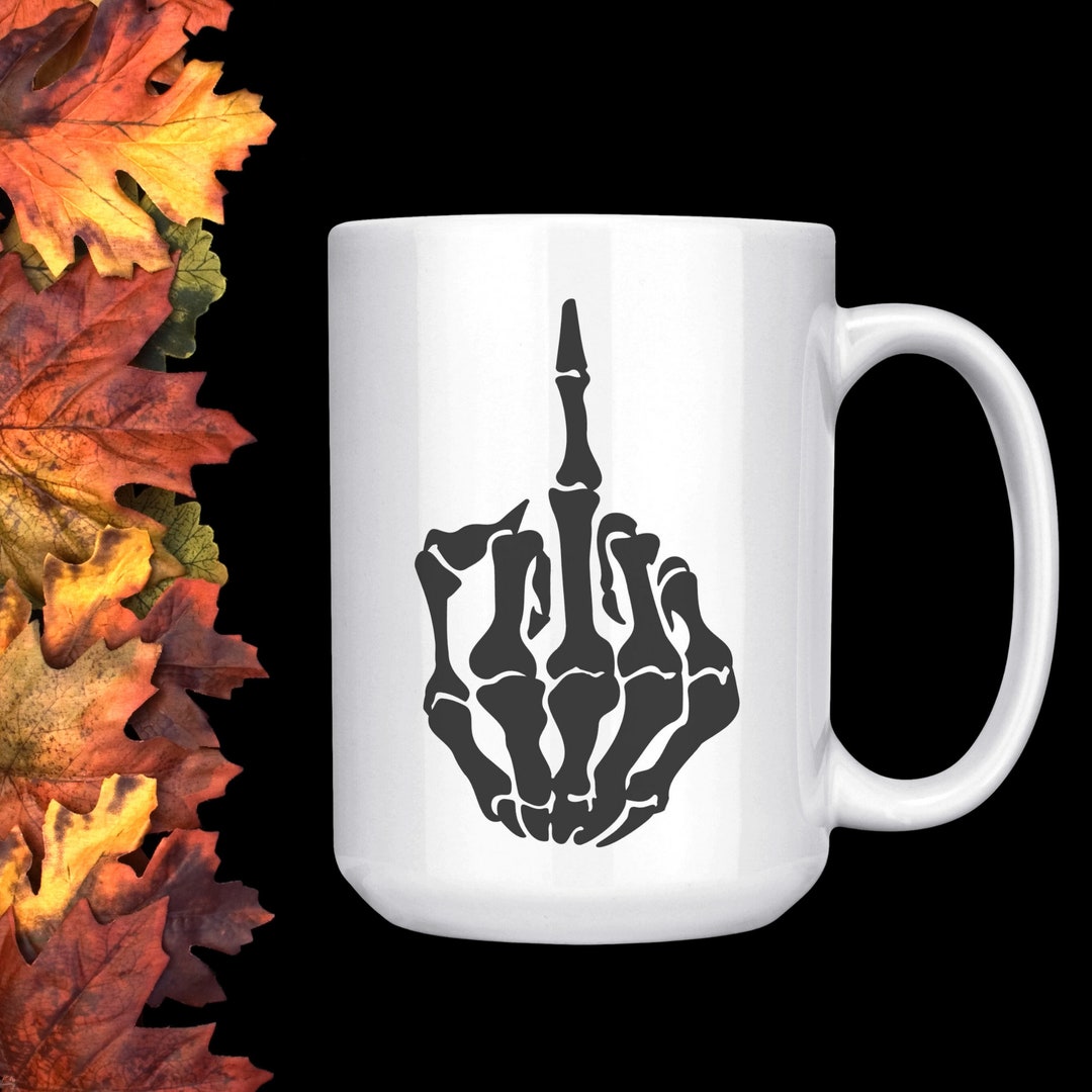 Middle Finger Coffee Mug Middle Finger Middle Finger Mug Etsy