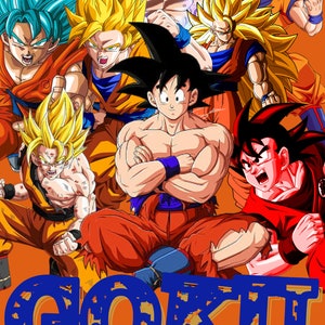 Dragon Ball Super - Goku Collage Wallpaper Download