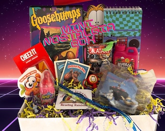 Mini Nostalgia Box with Unopened Happy Meal Toy