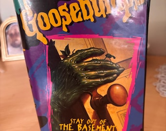 Goosebumps VHS Stay Out of the Basement - Etsy