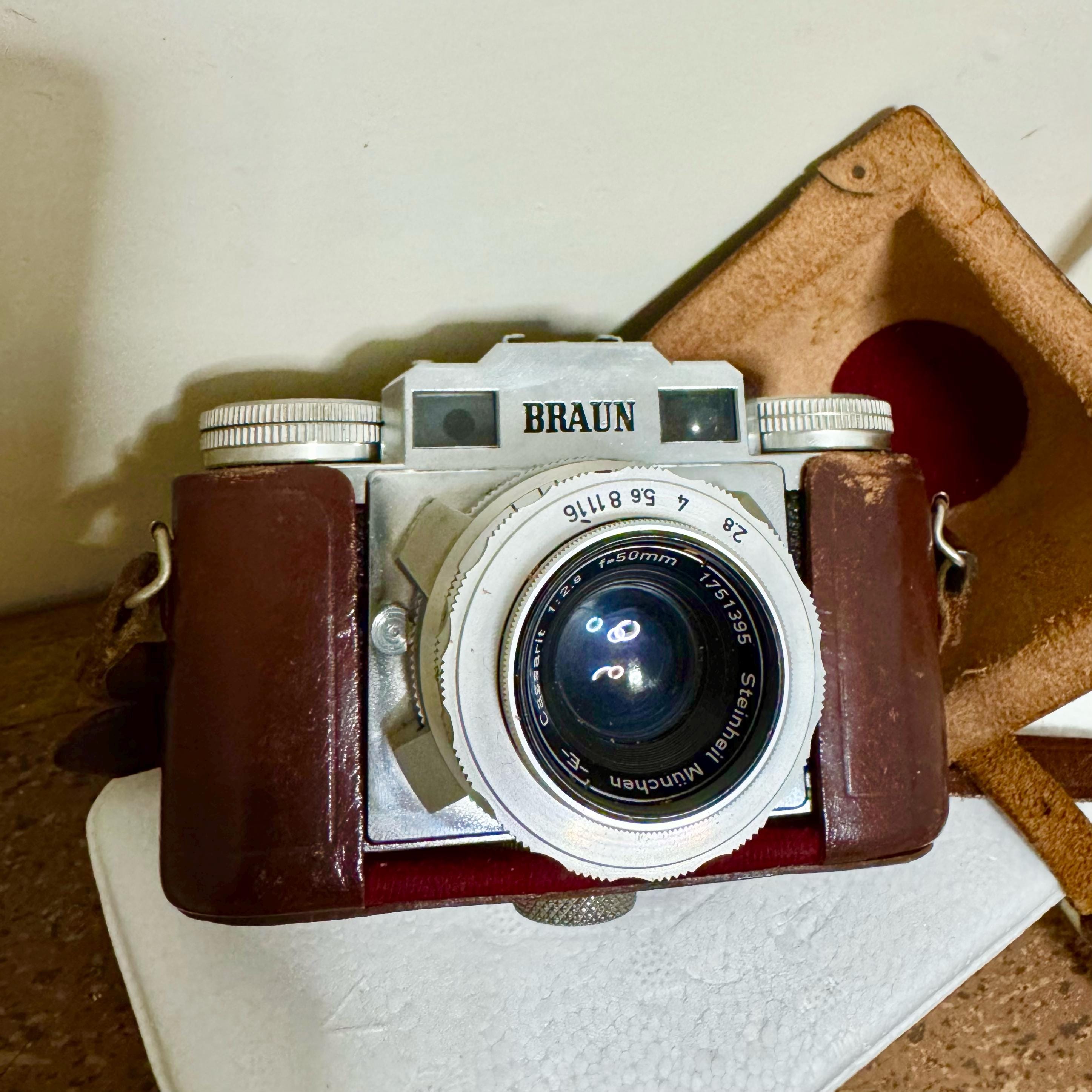 Braun paxette camera - Etsy 日本