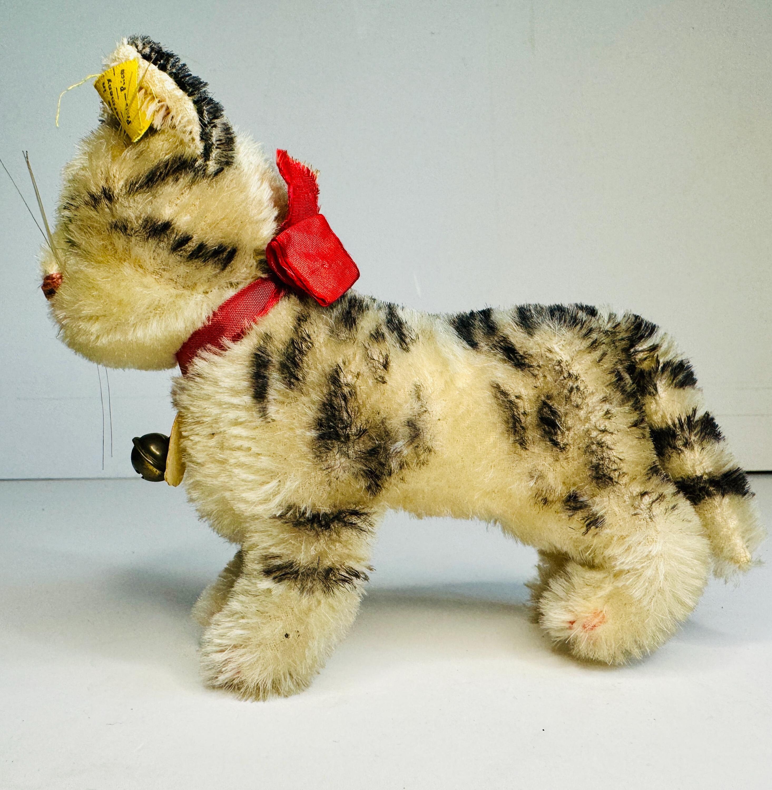 アンティーク シュタイフ Tabby Cat アンティークシュタイフ steiff ネコ tabby ぬいぐるみ