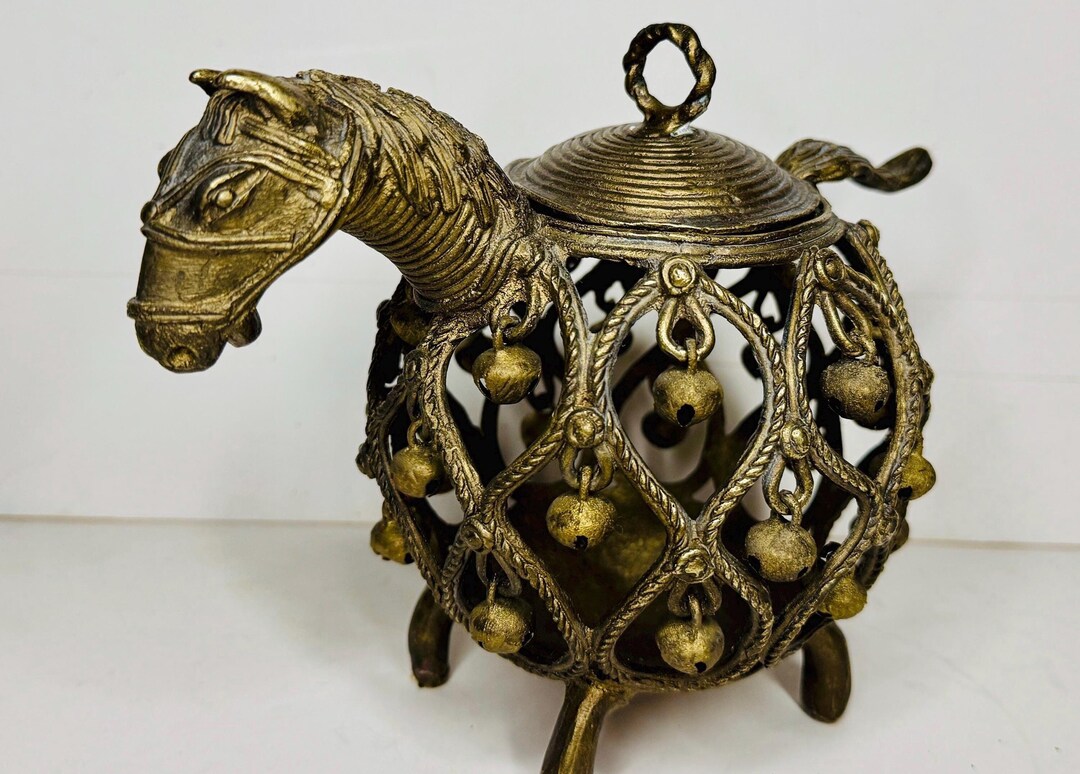 Wooden Horse Candle Stand main image 0