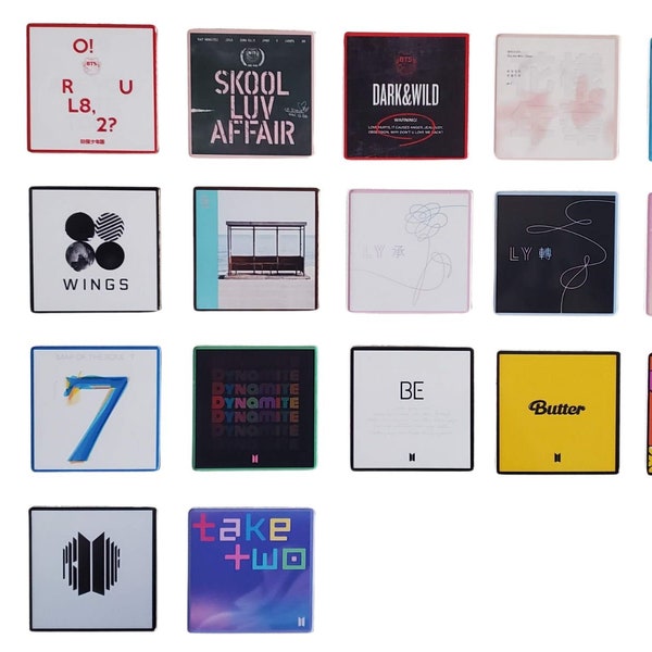 BTS Album Cover Magnets