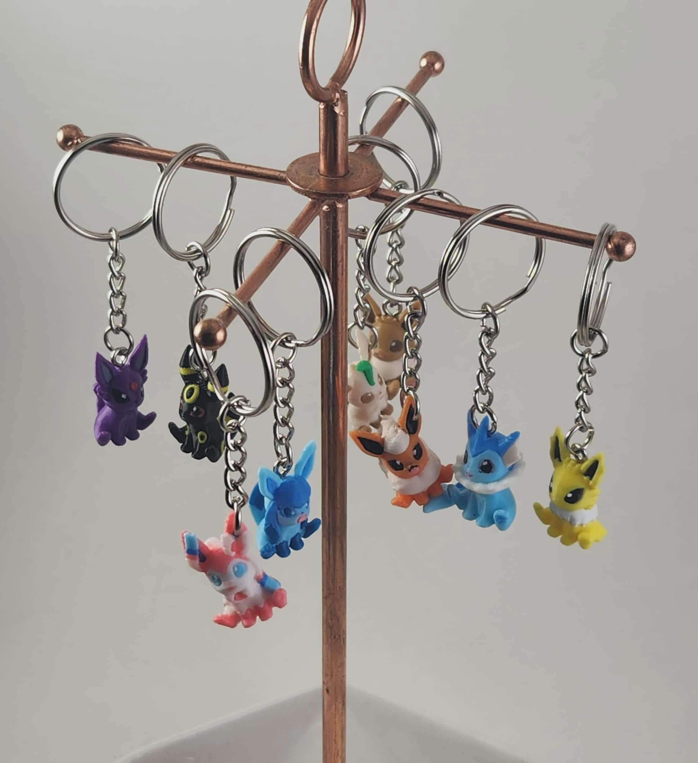 PokePark KANTO イーブイ進化系 キーホルダー セット
