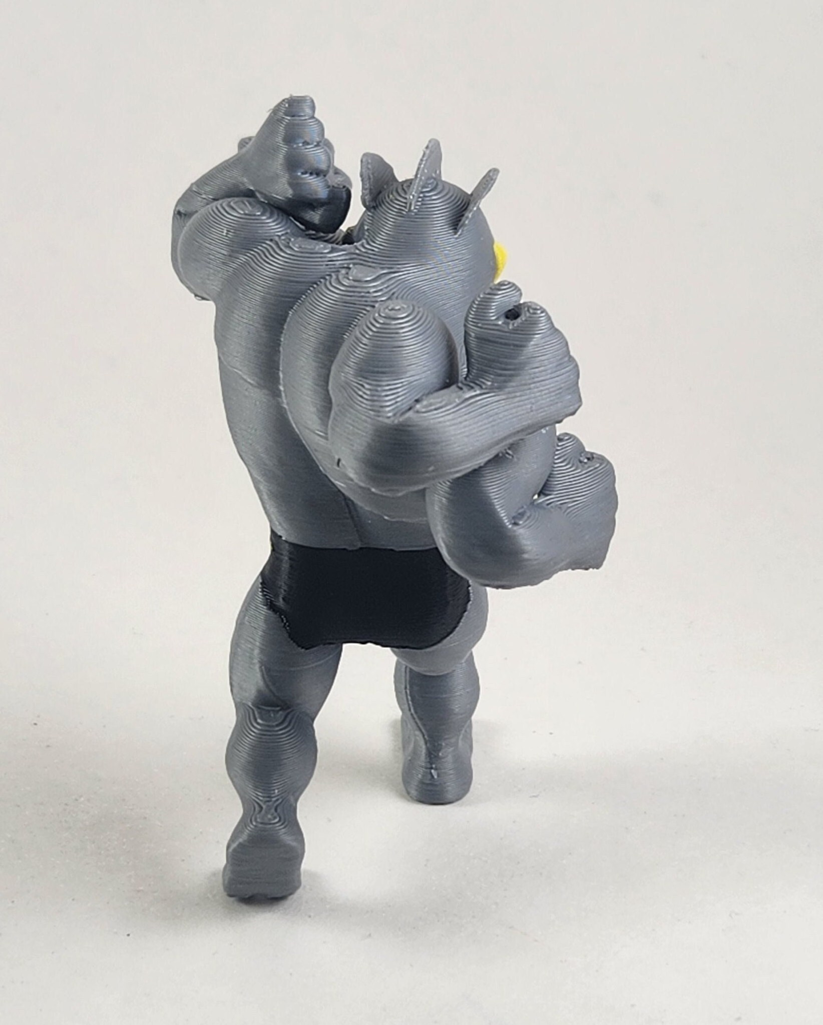 3D Printed Pocket Monsters Action Figure - Machamp - 3in, 5in, 7in