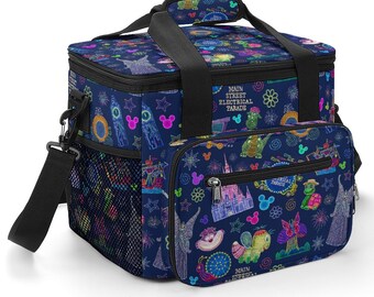 30 Can Collapsible Insulated Cooler Bag with Shoulder Strap A020 (All-Over Printing)