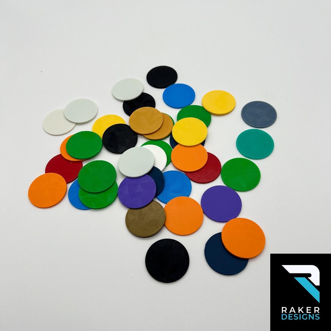 30mm Objective Markers/tokens Random Assortment Set of 12 - Etsy