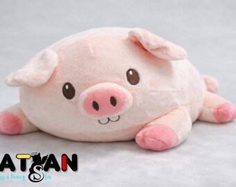 Premium Pastel Pig Plush – Cozy Comfort and Whimsical Charm for piggies lovers