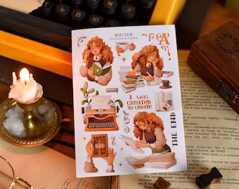 Writer Planner Stickers | You Were Created to do Magical Things
