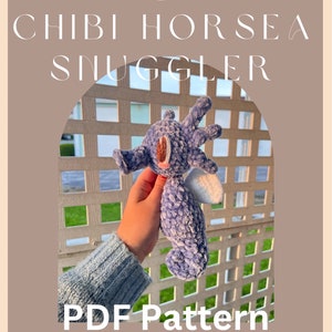 Chibi Horsea - PDF Crochet Pokemon Pattern - Snuggler/Amigurumi