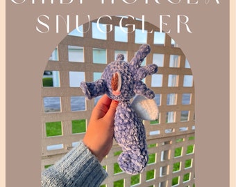 Chibi Horsea - PDF Crochet Pokemon Pattern - Snuggler/Amigurumi