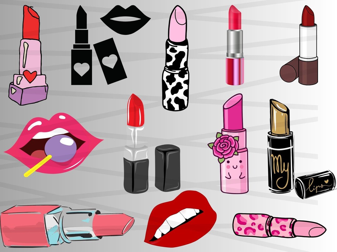 Lipstick SVG Lipstick Clip Art Lipstick Vector Image Lipstick File for