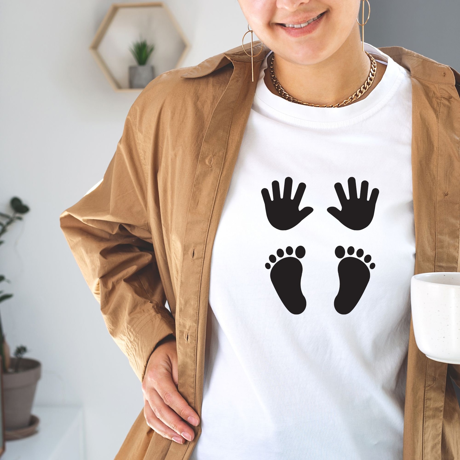Baby Hand and Footprint SVG Baby Footprint SVG Baby Etsy