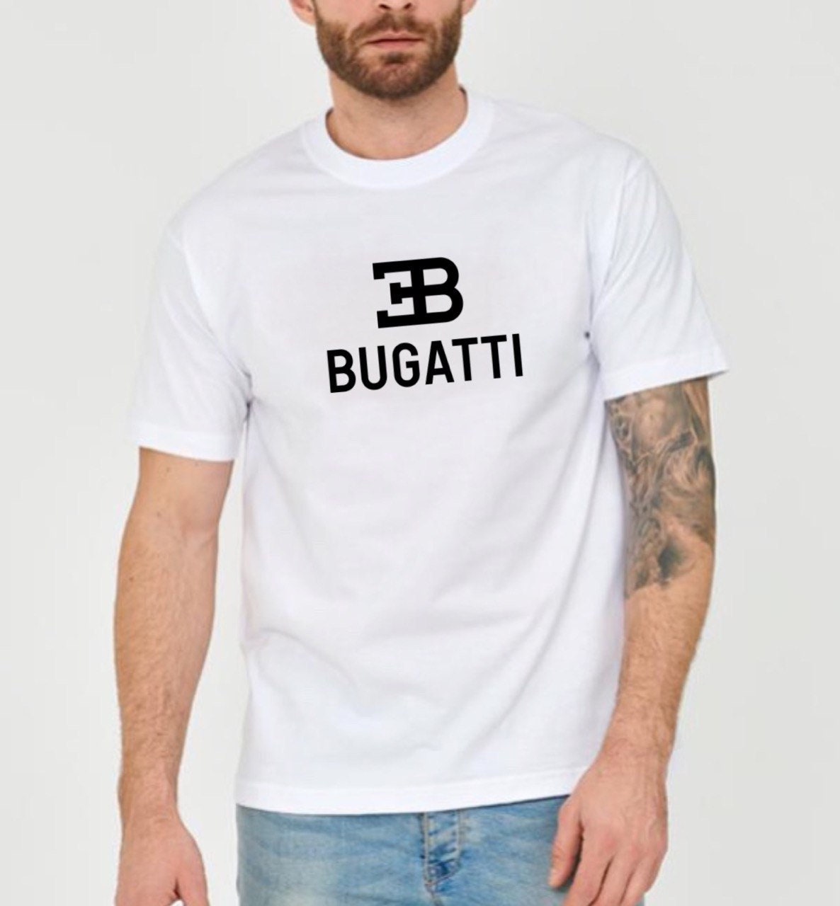 Bugatti Logo T Shirt - Etsy