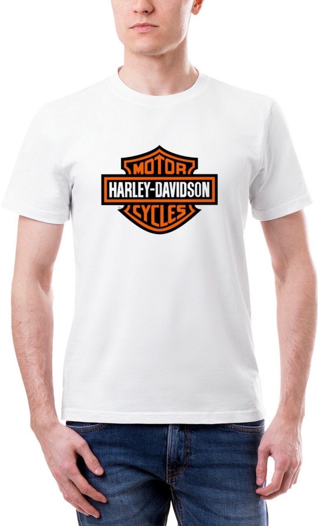 Maglietta Uomo Harley Davidson Nero - 100% Cotone Maniche Corte, Taglie S-XXL - Foto 3