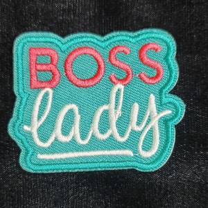 Écusson à repasser Boss Lady