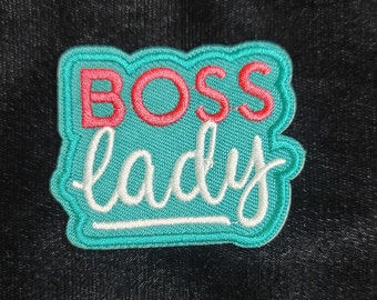 Boss Lady Iron On Patch