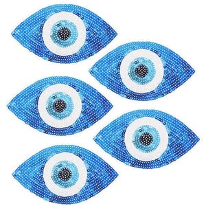 Sequins Evil Eye Patch