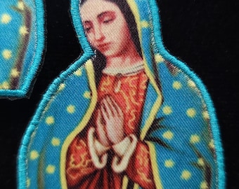 Our Lady of Guadalupe Religious Iron On Patch