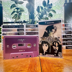 Soul Calibur II GameCube Soundtrack Cassette Tape