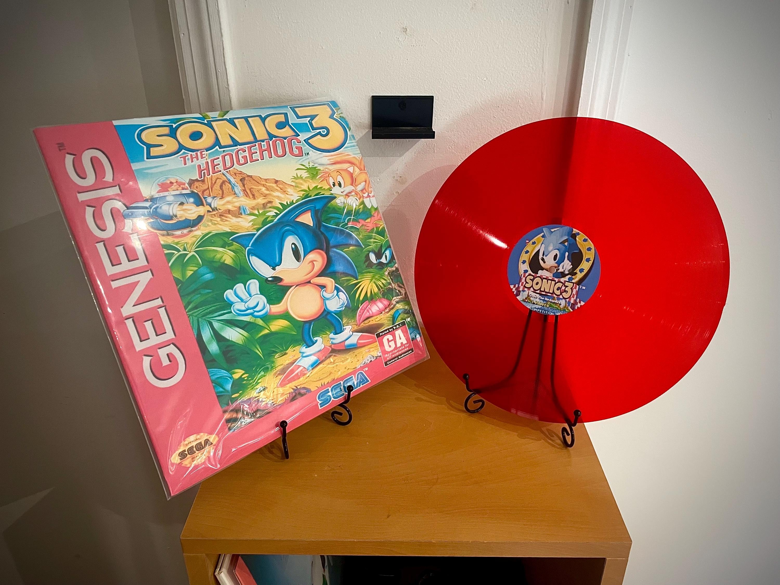 Sonic the Hedgehog 3 Sega Genesis Soundtrack “knuckles Red Variant