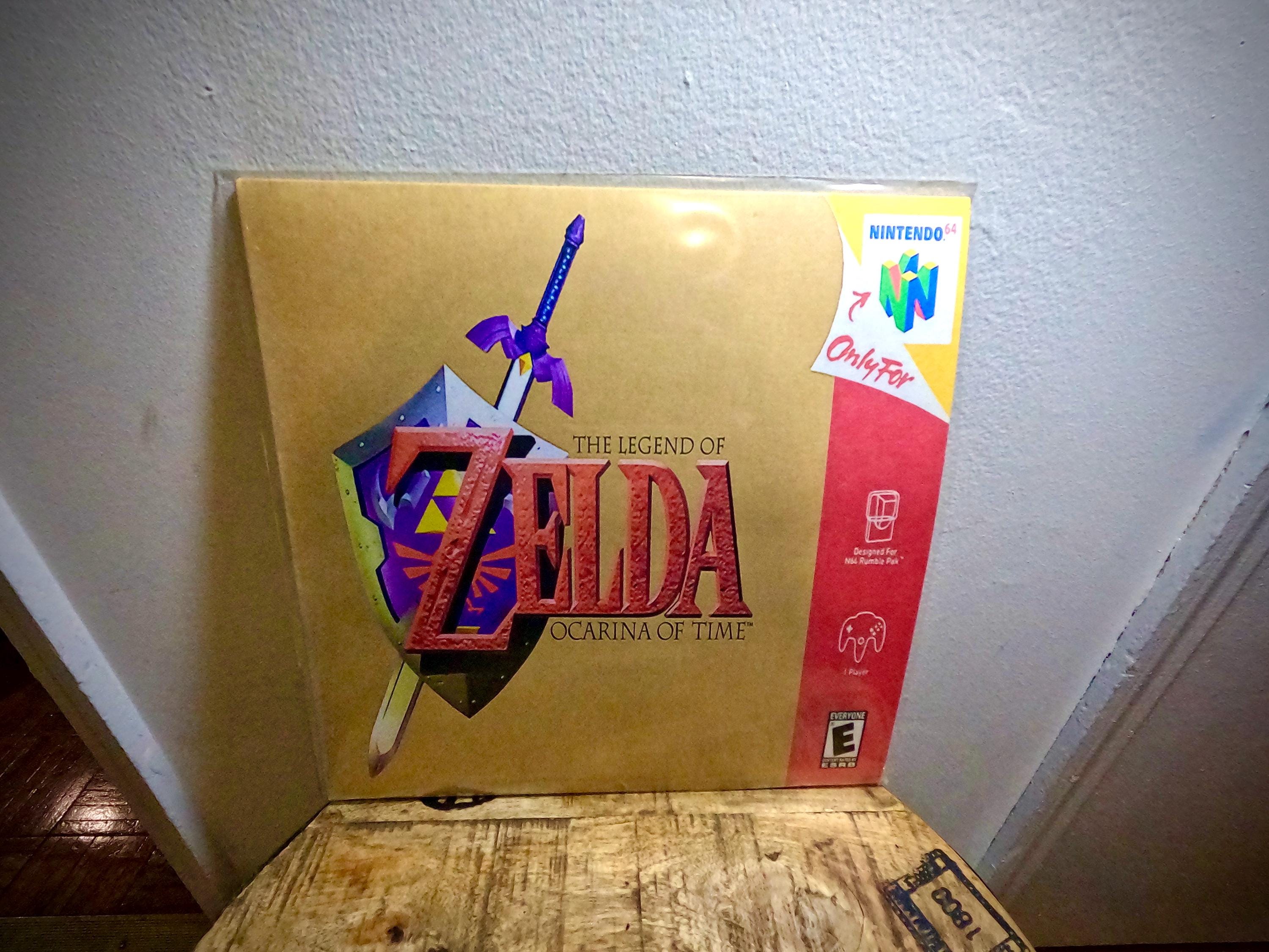 Zelda Ocarina of Time Nintendo N64 Soundtrack Vinyl Record