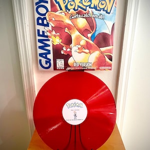 Pokemon Red Nintendo Gameboy Soundtrack Schallplatte