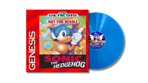 Sonic the Hedgehog 1 Sega Genesis Soundtrack “sonic Blue Variant