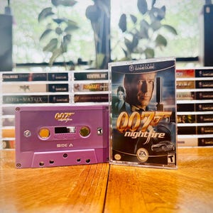 007 Nightfire GameCube Soundtrack Cassette Tape