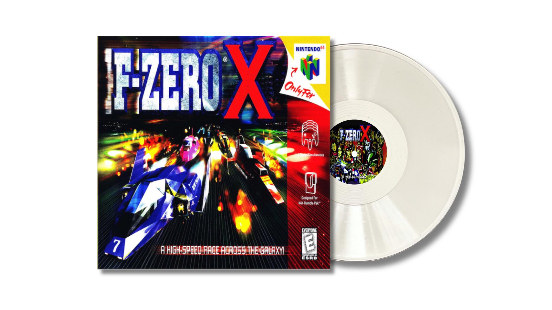 F Zero X Nintendo N64 Soundtrack Vinyl Record - Etsy