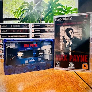 Max Payne PS2 Soundtrack Cassette Tape