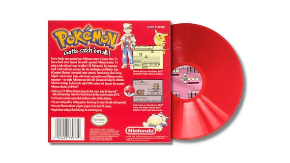 ポケモンレッド ニンテンドーゲームボーイ サウンドトラック レコード