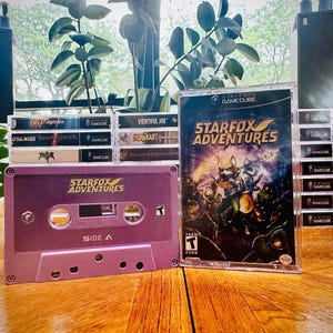 Starfox Adventures GameCube Soundtrack Cassette Tape