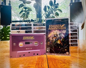 Starfox Adventures GameCube Soundtrack Cassette Tape