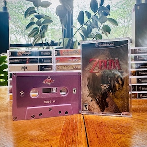 Zelda Twilight Princess GameCube Soundtrack Cassette Tape