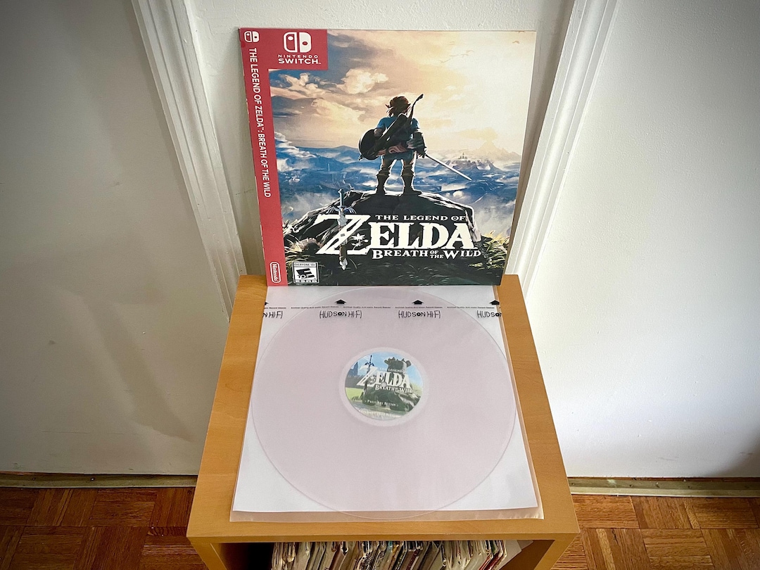 Zelda Split BOTW/TOTK Nintendo Soundtrack Vinyl Record - Etsy