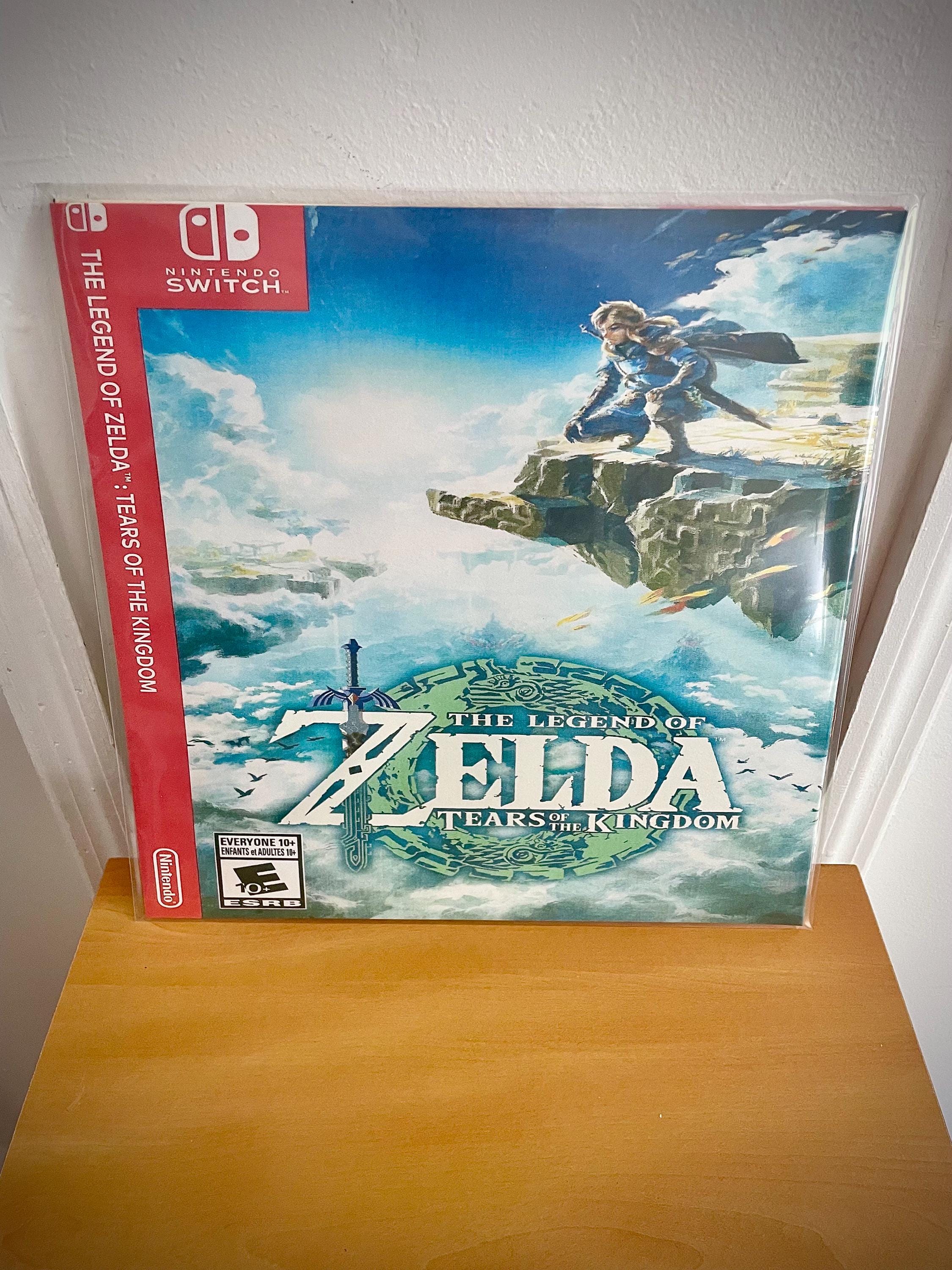 Zelda Split BOTW/TOTK Nintendo Soundtrack Vinyl Record