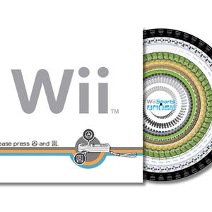 Menu Wii/Wii Sports Bande-son Nintendo Wii Zoetrope Disque vinyle