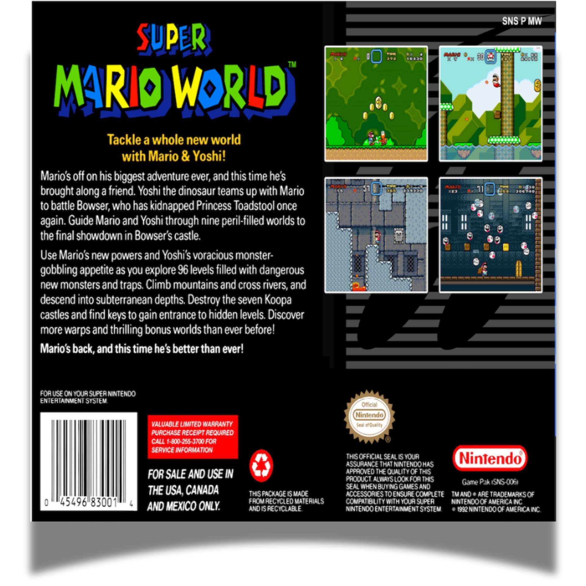 Super Mario World Nintendo Soundtrack Vinyl Record - Etsy