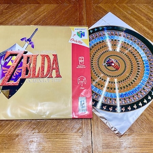 Zelda Ocarina of Time Nintendo N64 Soundtrack Zoetrope Vinyl Record