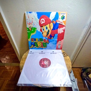 Super Mario 64 Nintendo N64 Soundtrack Vinyl Record - Etsy