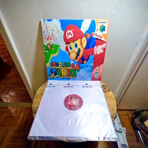 Super Mario 64 Nintendo N64 Soundtrack Vinyl Record - Etsy UK