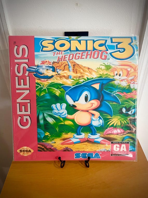 Sonic the Hedgehog 3 Sega Genesis Soundtrack “knuckles Red Variant