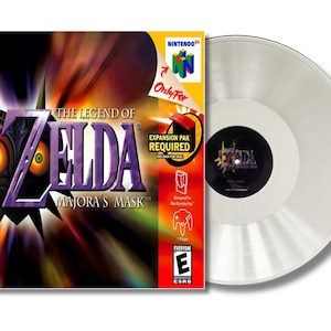 ゼルダの伝説 ムジュラの仮面 ニンテンドーN64 サウンドトラック レコード
