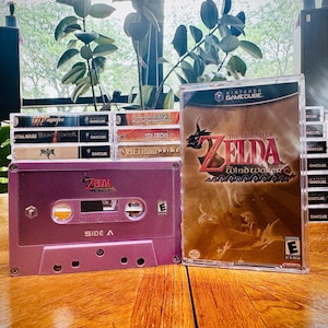 Zelda Windwaker GameCube Soundtrack Cassette Tape